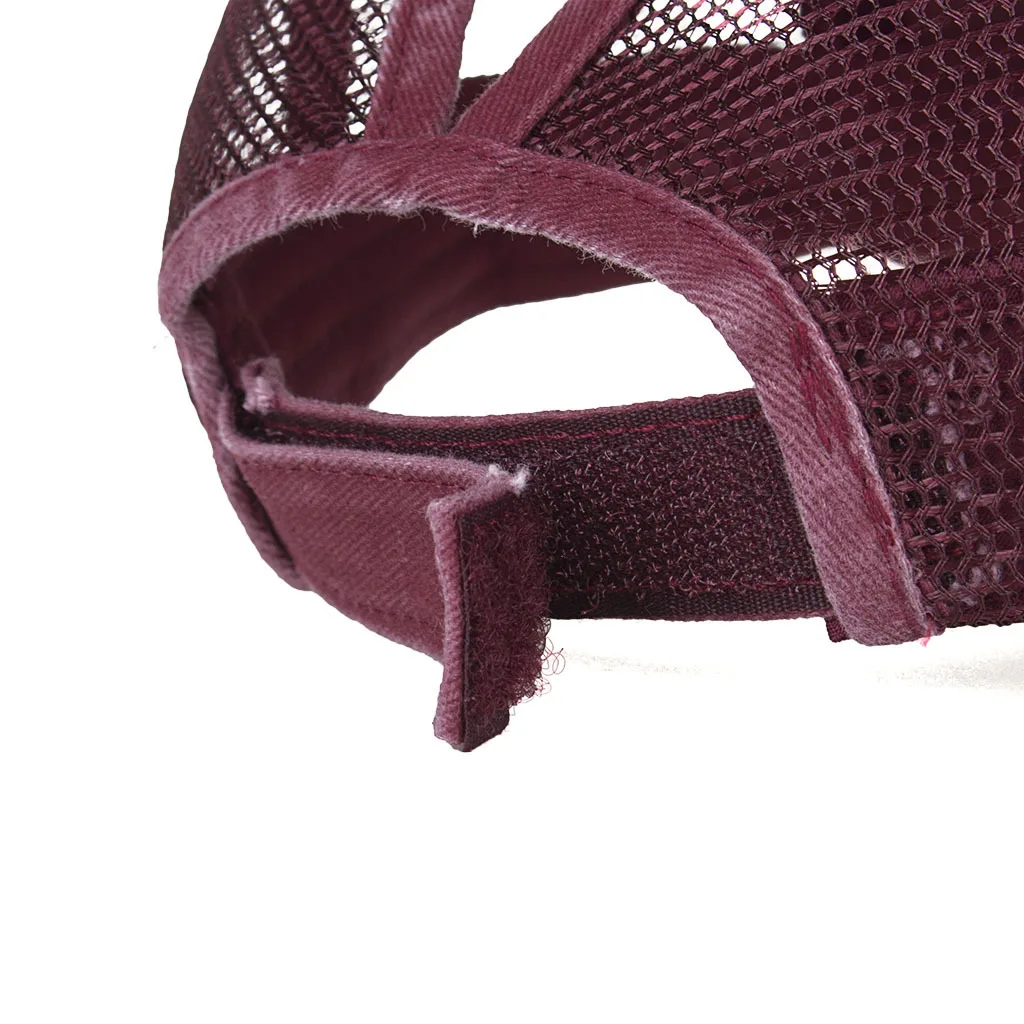 Много красивых летний светильник 3 цветной хвост коса моющаяся сетчатая Кепка