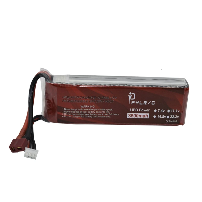 Bater&iacute;a Lipo de alta velocidad para helic&oacute;ptero de control remoto, 22,2 v, 3500mAh, 6s, bater&iacute;a de litio de 22,2 v, 50C, bater&iacute;a para Dron T/XT60-3