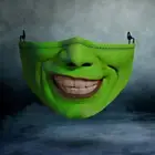 Новейшая маска для лица на Хэллоуин, забавные страшные многоразовые Чехлы для лица с фильтром, украшение для Хэллоуина, маска для рта, Прямая поставка