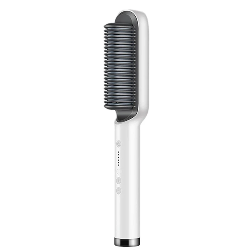 

New PTC Heating Hair Curler Brush Electric Comb Curler Beard EU Plug