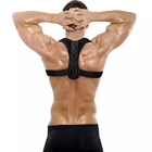 Медицинский Регулируемый Корректор осанки ключицы для мужчин и женщин, мужской корсет для верхней части спины, поясничного пояса, корсет для коррекции осанки