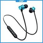 Магнитные беспроводные Bluetooth-наушники XT11, музыкальная гарнитура, шейный обод, спортивные наушники, наушники с микрофоном для iPhone, Samsung, Xiaomi