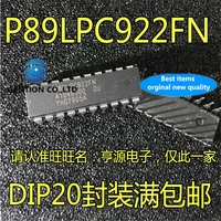 10pcs p89lpc922fn lpc922fn p89lpc922 dip 20 microcontroller chip in stock 100 new and original