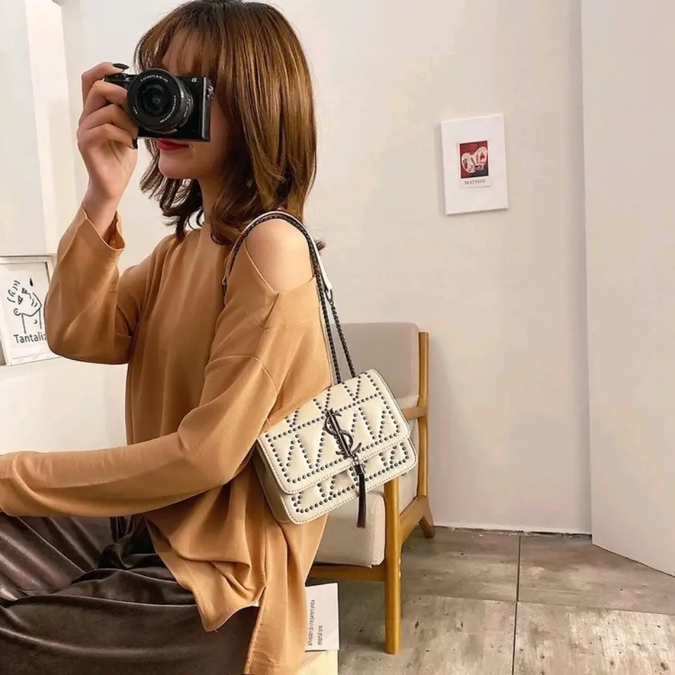 Женская кожаная сумка новинка 2019 европейская модная женская роскошные кожаные