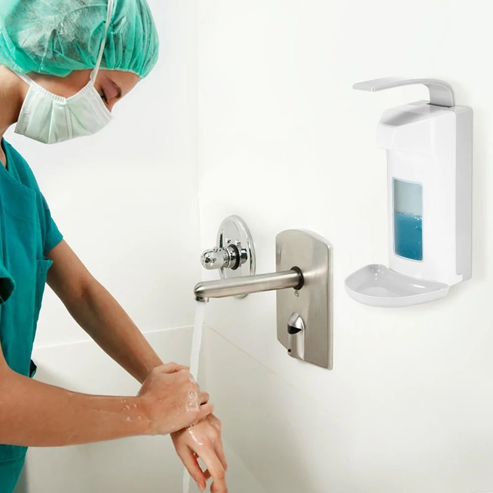 1000 мл дозатор для жидкого мыла настенный ручной шампунь дезинфицирующее