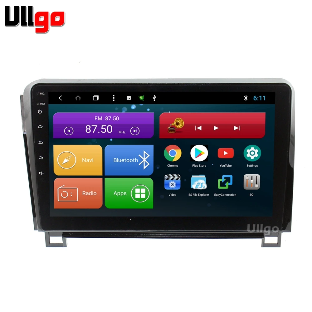 Головное устройство для Toyota Tundra Sequoia 10 1 дюйма Android 8 стерео GPS Авторадио с BT радио RDS