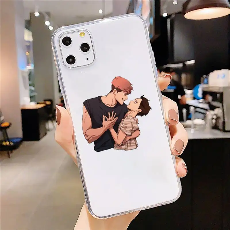 

Japanese Anime Hot Killing Stalking Phone Case Transparent soft For iphone 5 5s 5c se 6 6s 7 8 11 12 plus mini x xs xr pro max