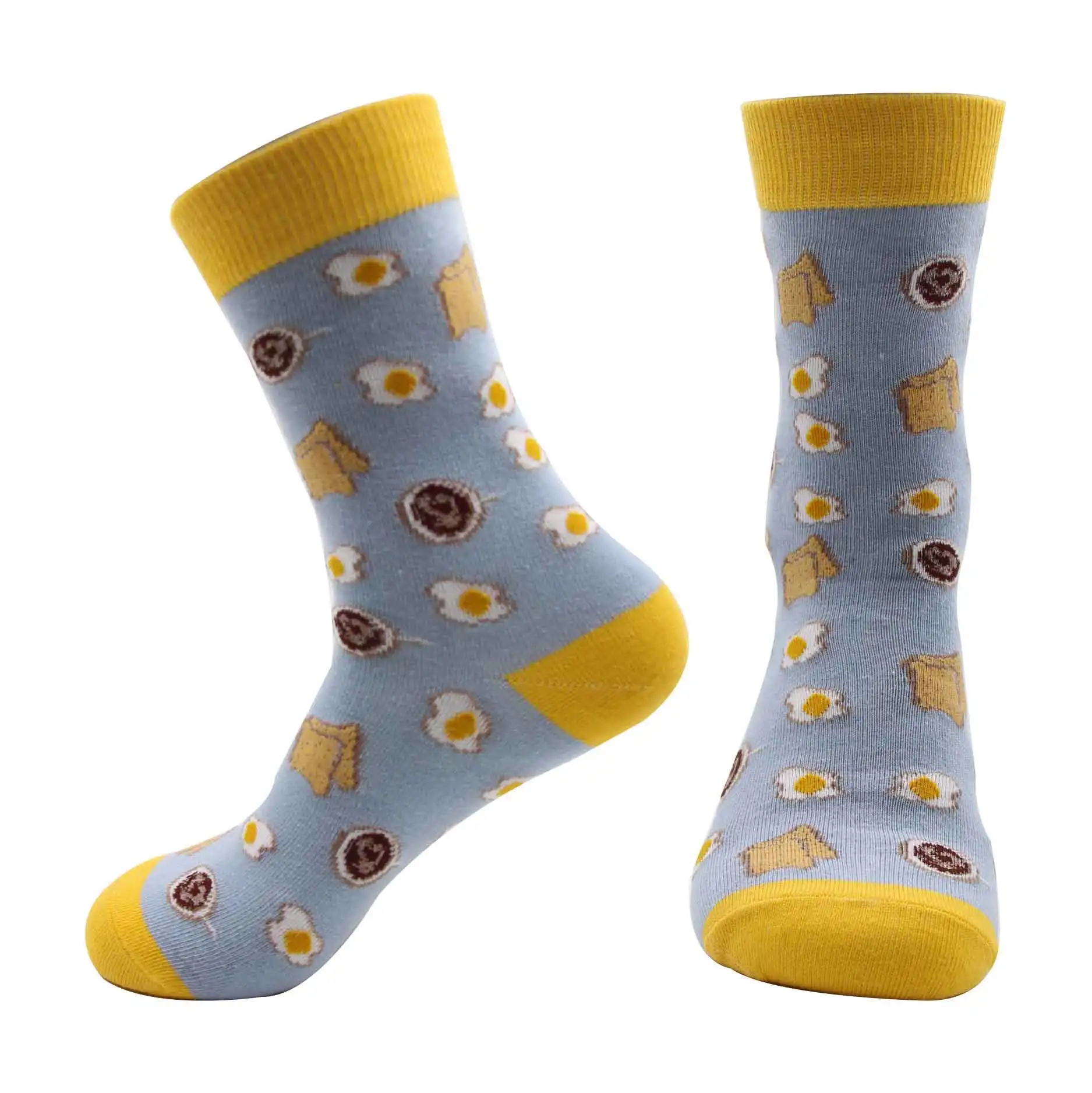 SOCKS04605 Веселые хлопковые Дышащие носки для девочек средней школы повседневные новые европейские размеры 35-43 - Цвет: SOCKS04605