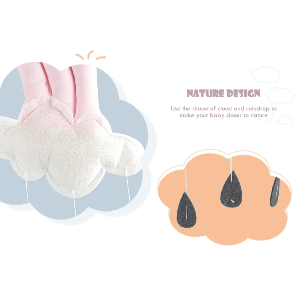 Детские погремушки подвесные аксессуары для кроватки облако палатка детской