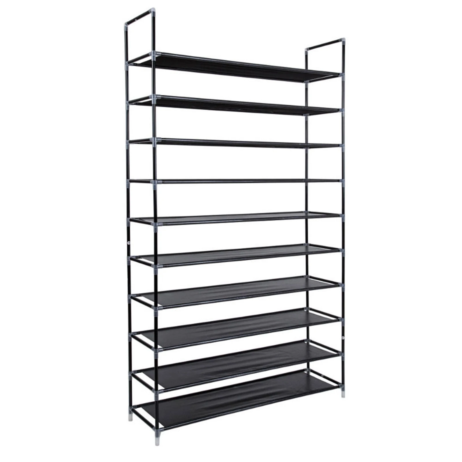 

10layers Shoe Rack Detachable Dustproof Nonwoven Fabric Shoe Cabinet Home Space-saving Stand Holder Organizer for 50pairs shoes
