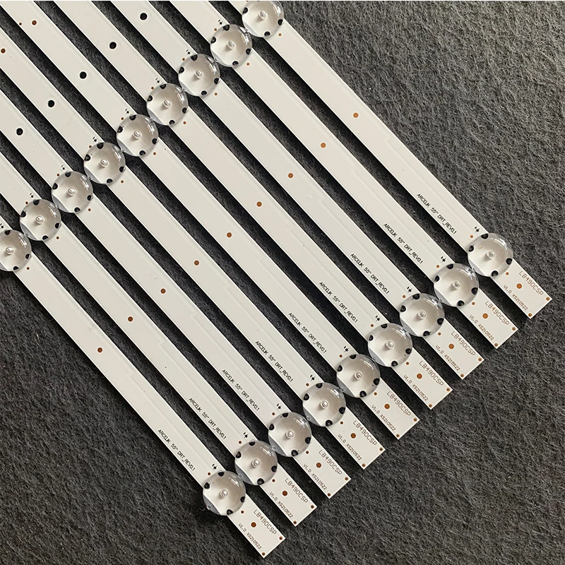 Новинка для возраста от 9 шт. светодиодный полоски ARCELIK 55 &quotDRT_REV0.1 ZVB65600-AA ТВ GRUNDIG VLX