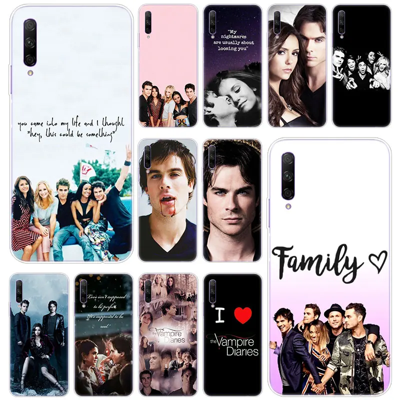 Мягкий силиконовый чехол для телефона с дневниками вампира Huawei Honor 20 20i 10i 10 9 8 Lite 9X