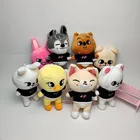 Skzoo плюшевые игрушки для детей, 20 см, Мультяшные мягкие игрушки-животные, плюшевые куклы, Bbokari Leebit Wolf Chan Puppym, подарки для детей и взрослых