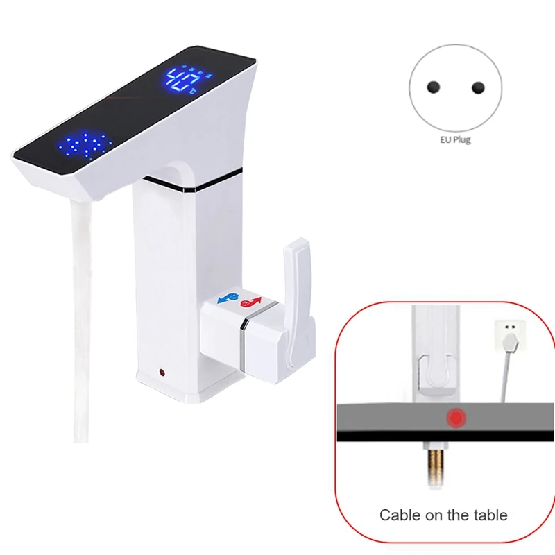 Новый дизайн 3000 Вт Светодиодный дисплей Температура мгновенный Tankless горячий