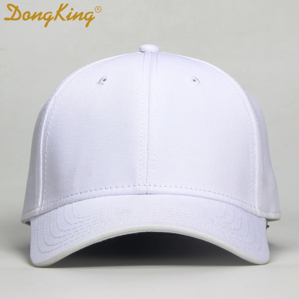 Новая эластичная однотонная хлопковая бейсболка DongKing оригинальная Классическая
