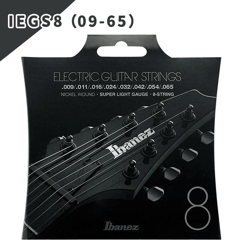 Ibanez Nickel Wound Electric Guitar Strings, Balanced Tension, Ibanez mikro, 7-String, 8-String images - 6