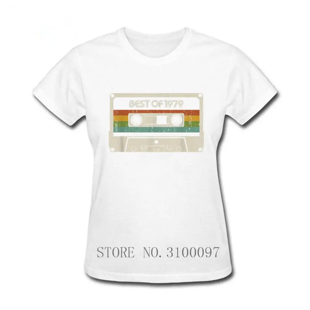 

Retro magnetic Tape t shirt 40 years old made in 1979 vintage 40th birthday womens funny record music tshirt tops summer 2020