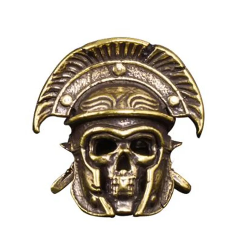 

Skull Warrior 3D Mini Casting Punk Figurine Retro Style Metal Sculpture Home Office Desktop Decoration Collect Ornaments Gifts