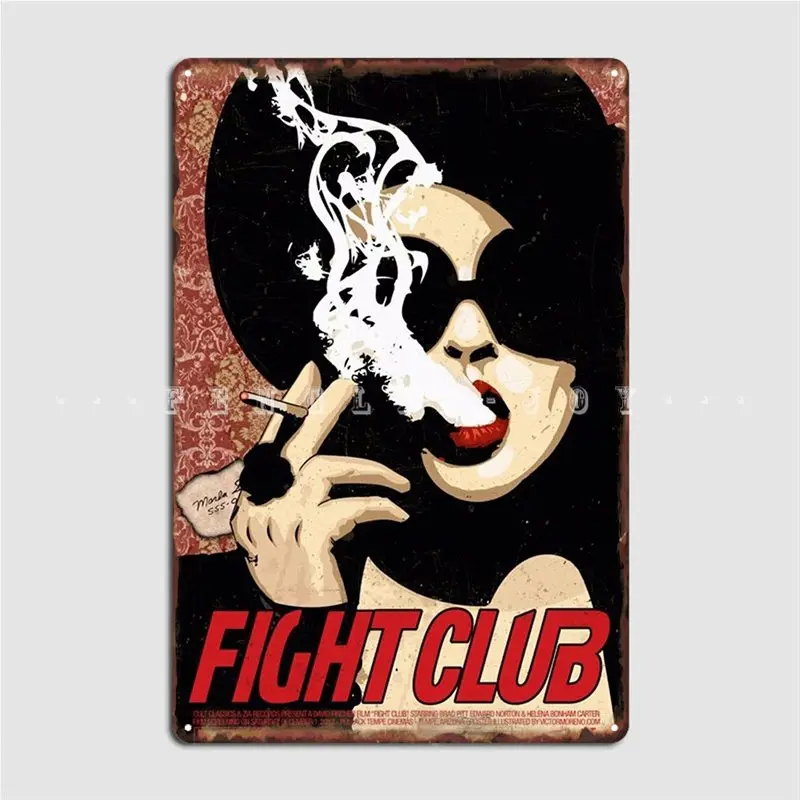 

Marla Singer Бойцовский клуб постер металлическая вывеска для кинотеатра, гаражные пластины для вечерние, индивидуальные оловянные вывески, пла...