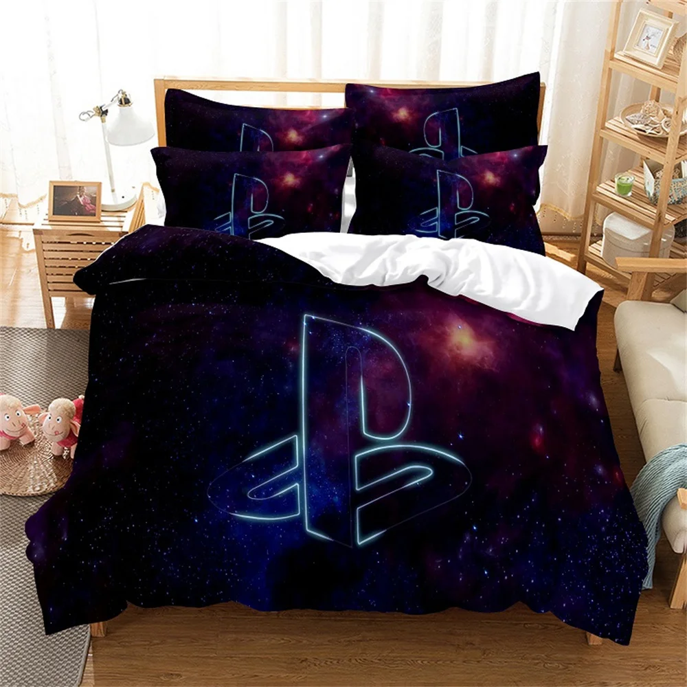 

3D Game Set Queen Bedding Duvet Cover Set Bedding Set Bed Cover Cotton Queen Bedroom Bed Cover Set Bed Set Bedding