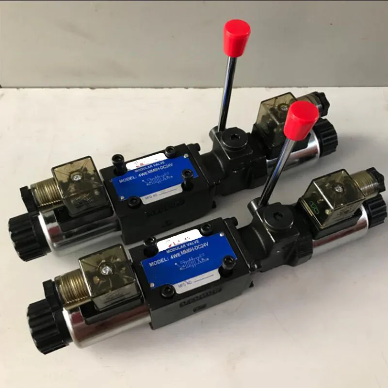 Электромагнитный ручной интегрированный обратный клапан 4WEMM6H DC24VAC220V4WEMM6J 4WEMM6E