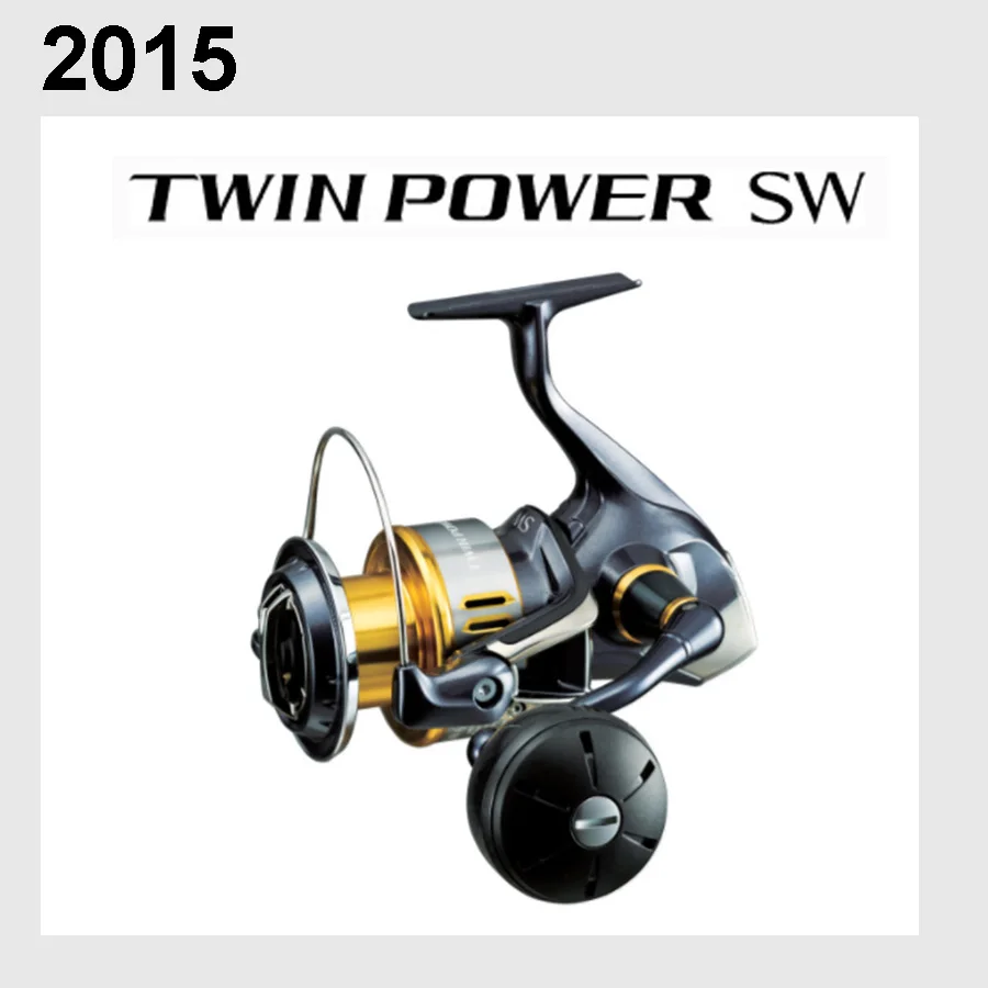 

2015 Original SHIMANO TWIN POWER SW 4000XG 5000XG 6000PG 8000PG 10000PG 14000XG Seawater Fishing Reel Saltwater Wheel