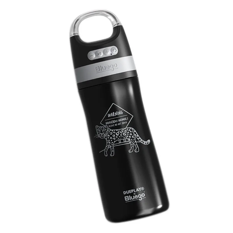 New Waterproof IPX6 Stainless Steel Wireless Subwoofer Hot Sell Newly Design Water Vacuum Bottle Bluetooth Speaker | Электроника