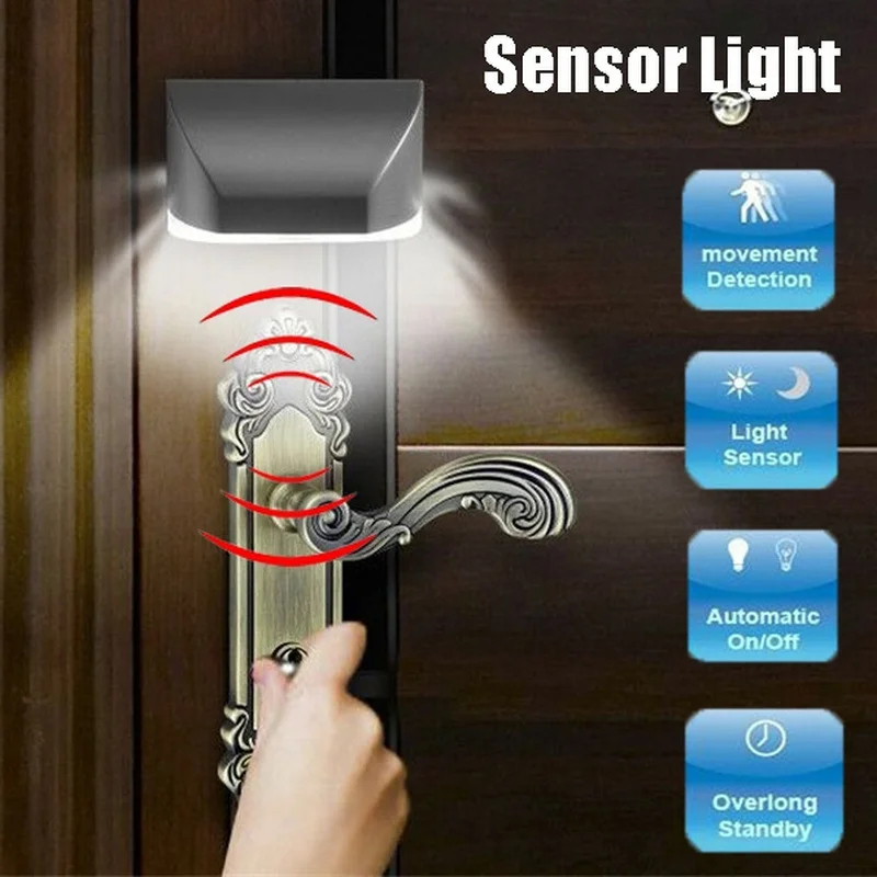 

Home Infrared PIR Keyhole Light Auto ON/OFF Detector Door Lock Light Wireless Night Lamp for Stairs Warehouse Cupboard Wardrobe