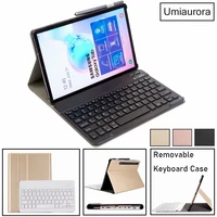 case for samsung galaxy tab s7 fe plus 5g keyboard case sm t970 t975 t735 wireless keyboard cover for tab a a7 s6 lite 10 4 t505