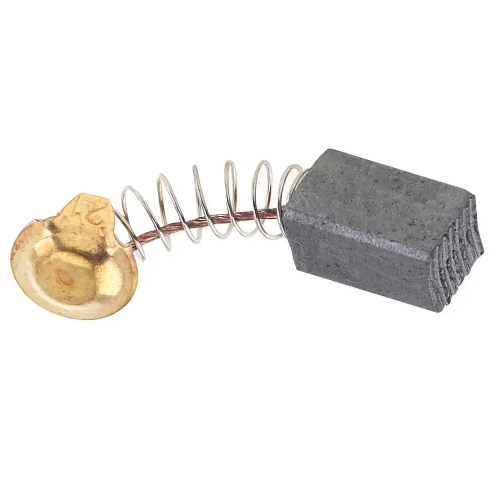 10 шт. черные мини Углеродные щетки двигателя запасные части с 20 мм пружиной и