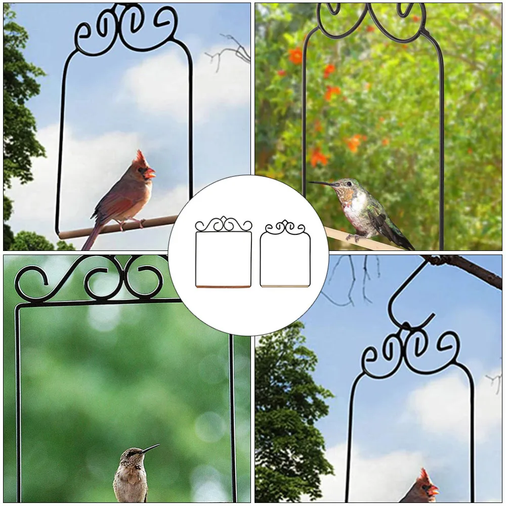2 шт. подставка для клетки Колибри (черная) | Дом и сад