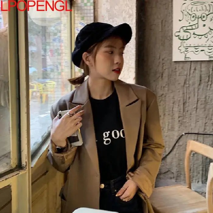 

Spring And Summer Ladies Letter Printing Harajuku T-shirt 2021 New Casual Fashion Loose Sweet Style Large Size M-2xl