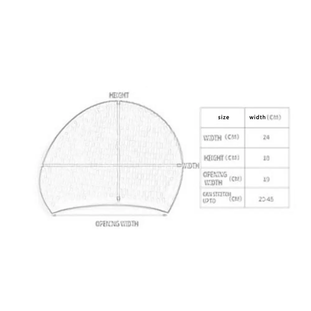 

1PC Men Women Silicone Rubber Swimming Cap 3D Ergonomic Design Ear Pockets for Adult Waterproof Swim Caps Hat Swimming