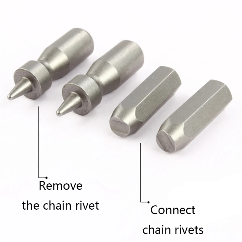 

Durable and Easy to Operate 6pcs Pocket Chainsaw Chain Punch Breaker Chainsaw Chain Repairing Aluminum Material Tools