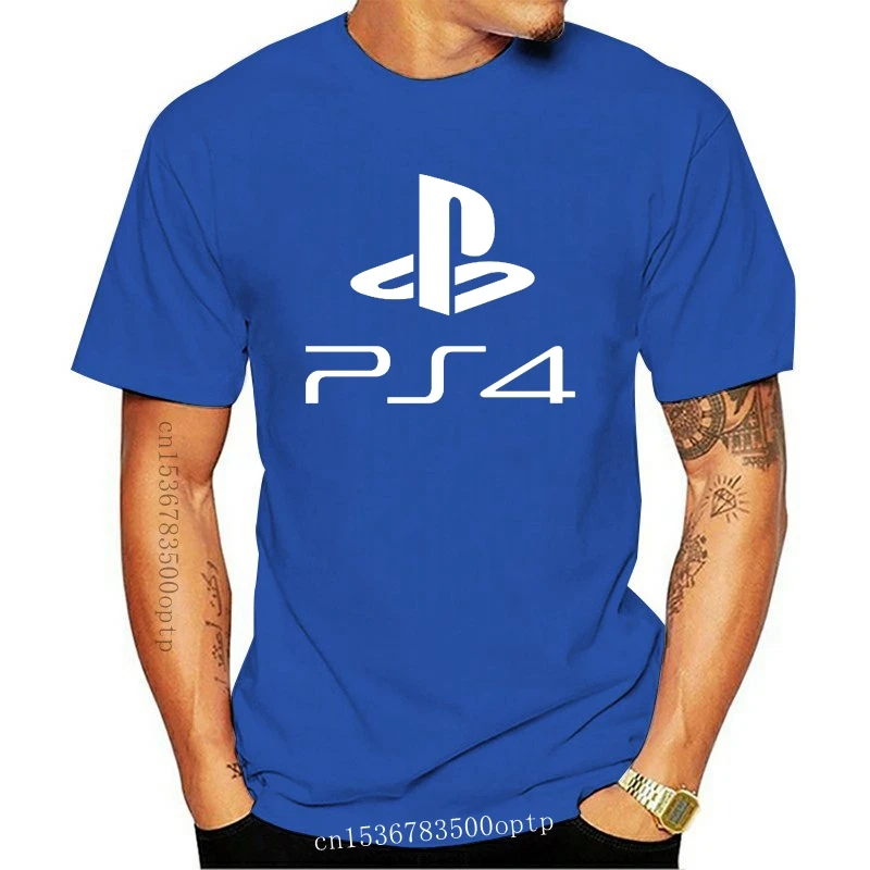 

New 4 Ps4 T Shirt Mens Gameing Funny Game Gift Present Top T Shirt Cool Casual Pride T Shirt 015754