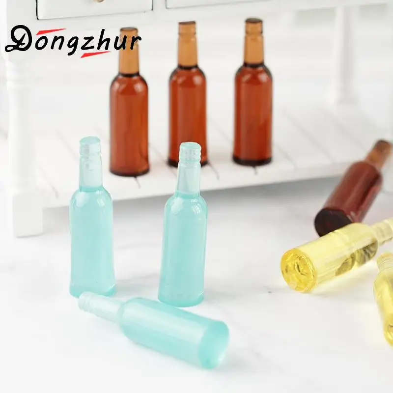 Мини полимерные бутылки для вина модель моделирования игрушки 1:12 кукольный