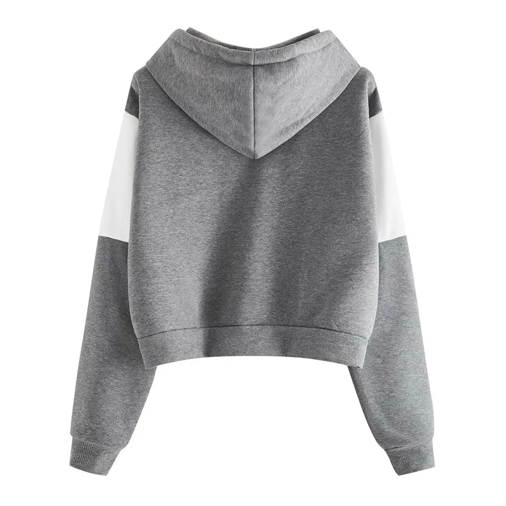 Модная Осенняя Женская Повседневная Толстовка с буквенным принтом уникальный