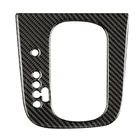 Коробка передач из углеродного волокна для модификации интерьера, декоративная наклейка на панель передач, аксессуары для Scirocco