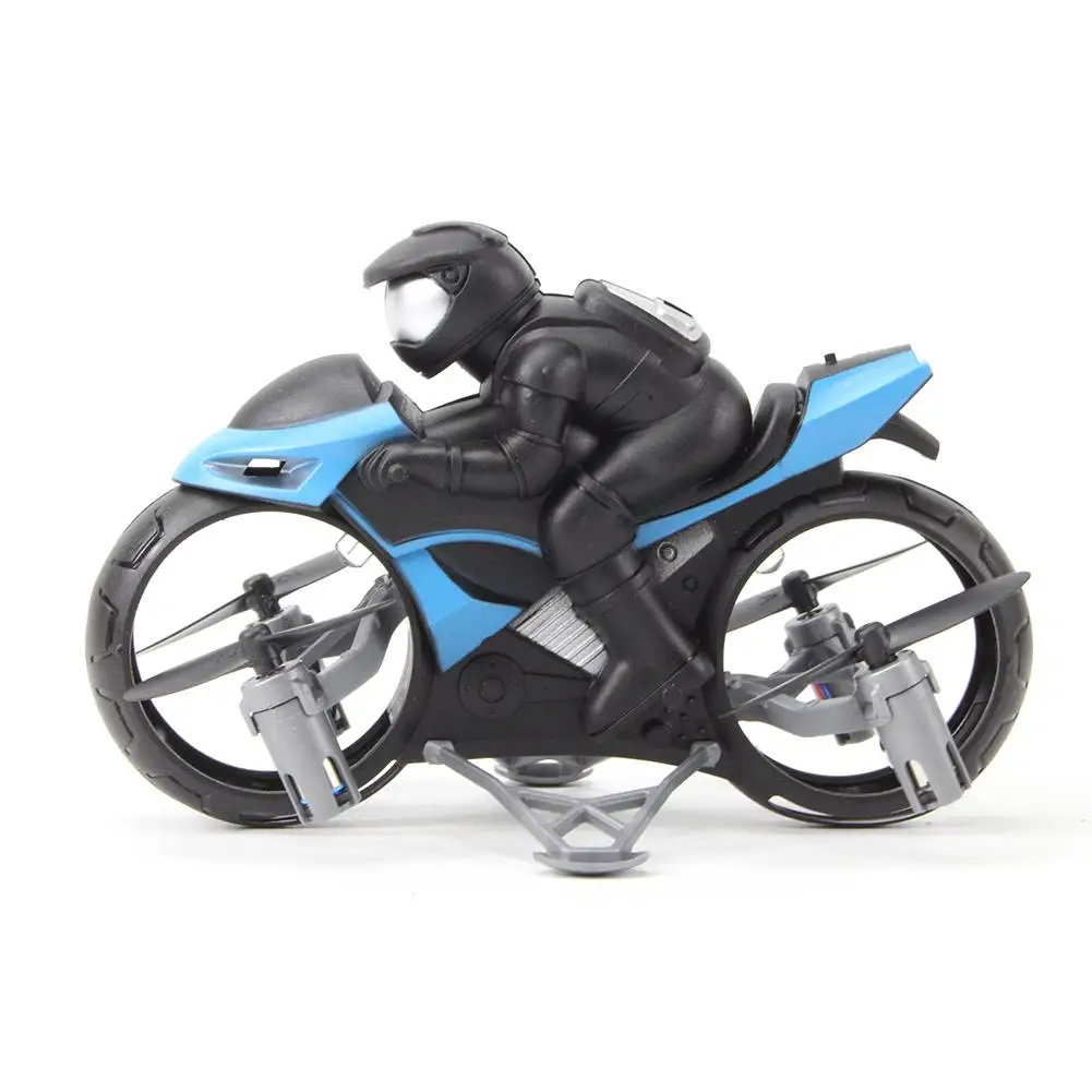 2 4G 4CH в 1 Мини RC мотоцикл с дроном высокоскоростные игрушки модели мотоциклов