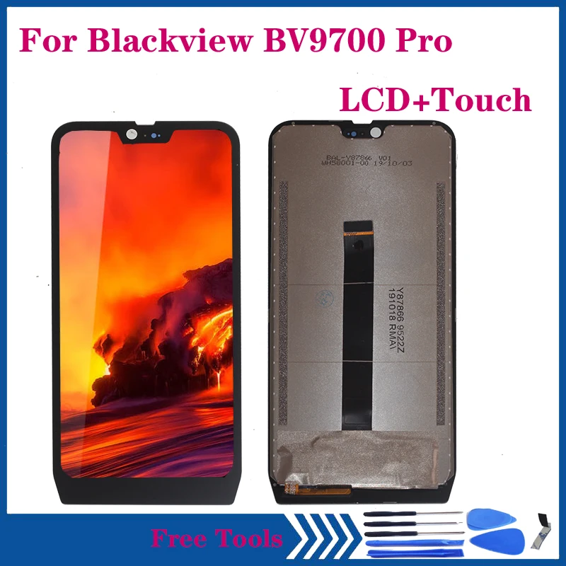 Оригинальный дисплей для Blackview BV9700 PRO ЖК + кодирующий преобразователь сенсорного