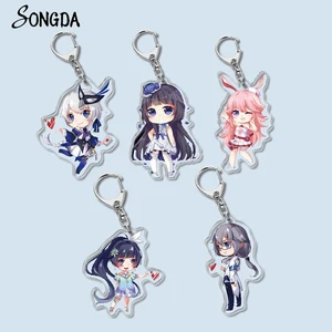 Аниме, акриловый брелок, подвеска, игра Honkai Impact 3, киана, Кайна, Райден, зайчик, Тереза, Мурата, бриллиантовые кольца, ювелирные изделия