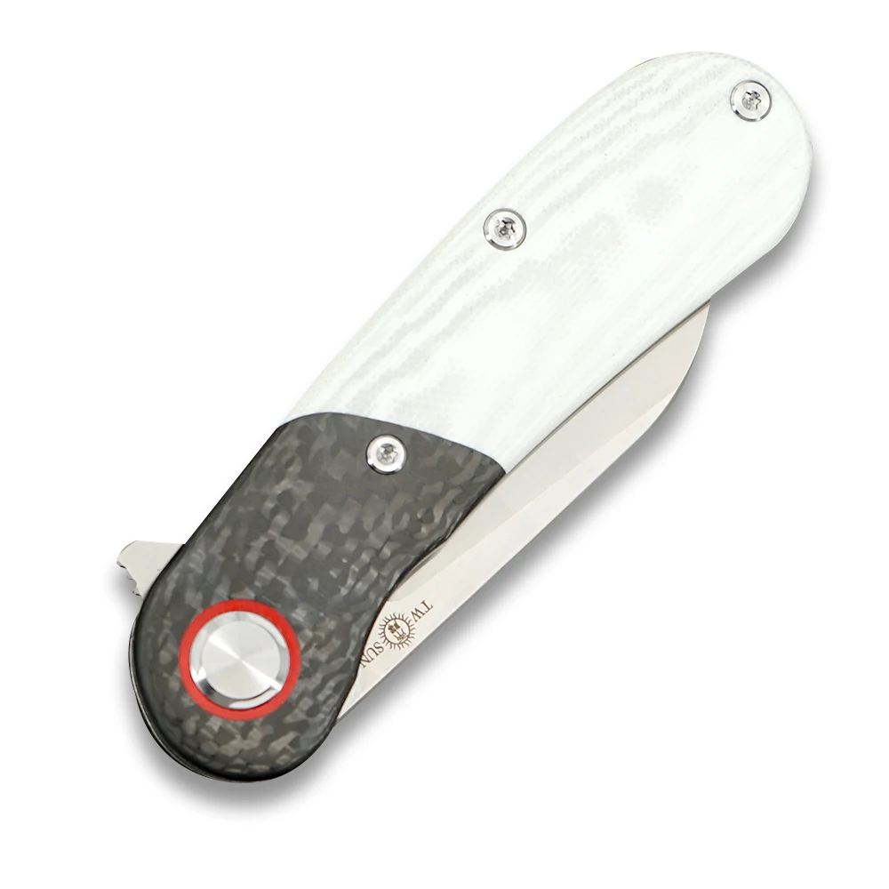 Складной карманный нож TwoSun S90V тактический охотничий для кемпинга инструмент