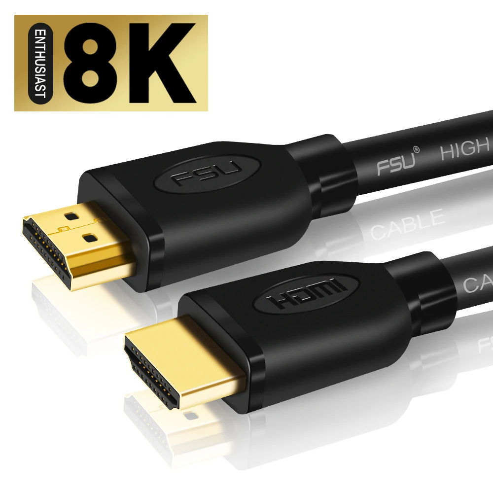 HDMI кабель к HDMI 2,0 8k 60Hz 4K 120Hz 1080P 3D Высокоскоростной HDMI 2,0 кабель 3 М адаптер для PS4 Xbox проектор HDTV компьютер