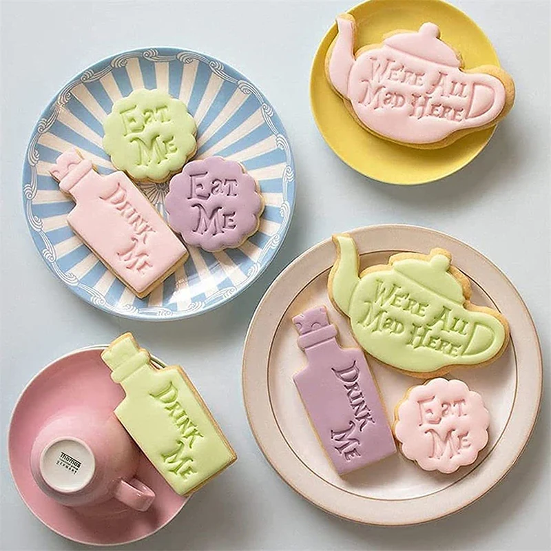 

Cookie Molds With Good Wishes Kitchen Fun Alphabet Biscuits Mold Home Baking Diy Home & Living Kitchen Accessories Home Kitchen