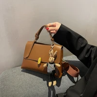 fashion design pu leather women shoulder bag high quality flap ladies office messenger casual female travel luxury top handbag
