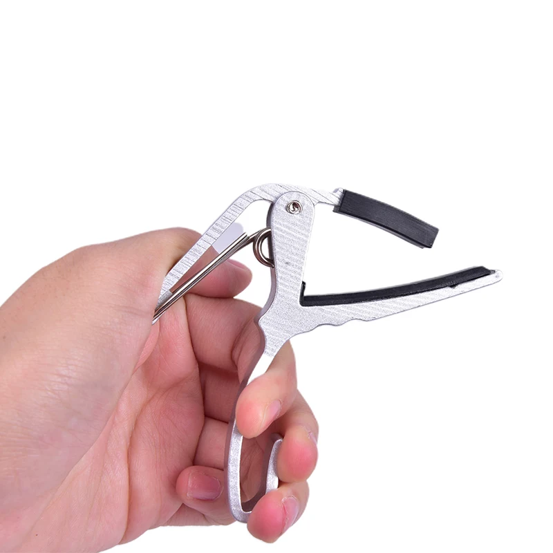 

Professional Ukulele Guitar Acoustic Tune Quick Change Trigger Guitar Capo Key Clamp Colors Metal Capo