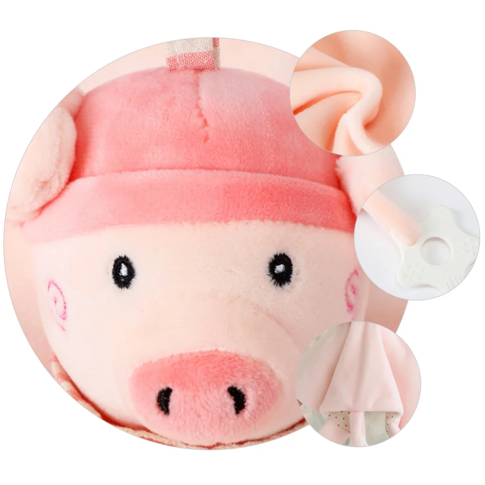

Baby Taggies Blanket Stuffed Animal Soothing Blanket Comfort Towel with Tags