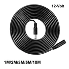 Удлинительный кабель 1 м 2 м 3 м 5 м 10 м 5,5 мм x 2,1 мм штекер Мама-папа для детей от 5V12V24V-5,5 мм кабель постоянного тока Мощность адаптер