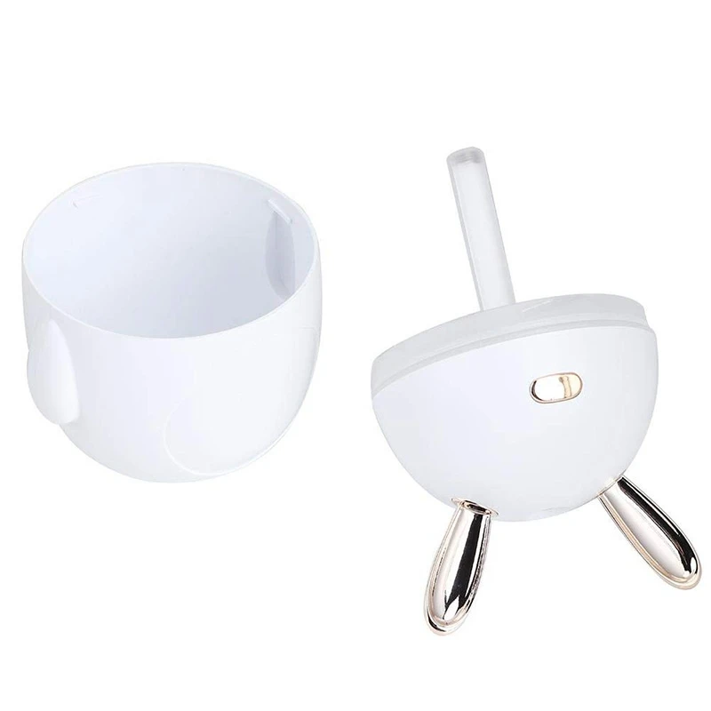 

Rabbit Air Humidifier USB Cool Mist Humidifier Portable with LED Fogger Mist Maker Aromatherapy Humidifier