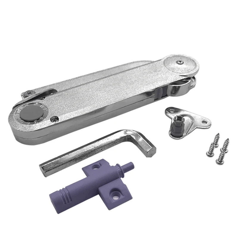 

Aluminium Alloy Strut Heavy Duty None Springs Lid Support Hinge With Soft Close Cabinet Furniture Hardware Fittings
